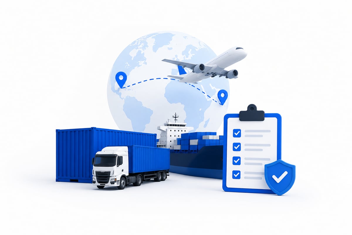 Logística internacional Sellers Brasil